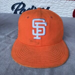 Size 7 1/4 - Orange Hat Club Exclusive San Francisco Giants 1984 All Star Game